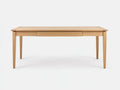 Esstisch Holz 170×85×76 cm Hellbraun – klassischer Außentisch für Terrasse